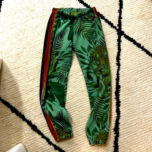 Aviator Nation Pants Jumpsuits Rare Stripe Jungle Tiger